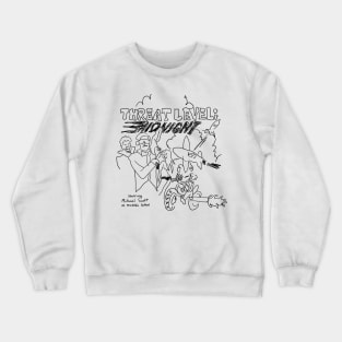 Threat Level Midnight Sketch Crewneck Sweatshirt